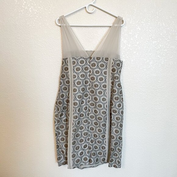 Isabel Toledo X Lane Bryant Linen Blend Sheath Dress Size 16 Minimalist Chic - Picture 3 of 10